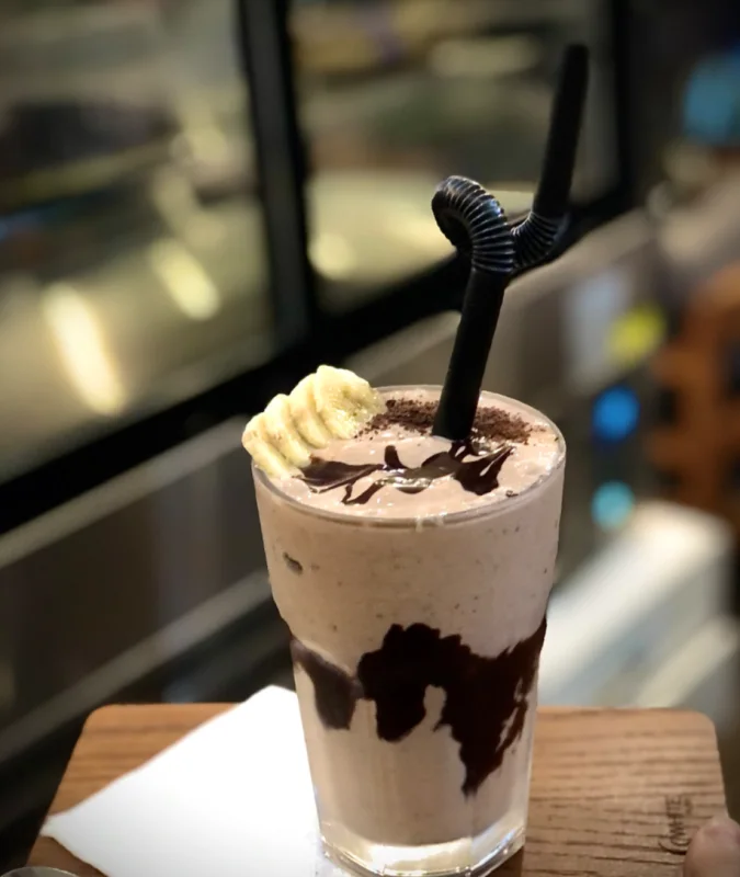 شیک موز شکلات